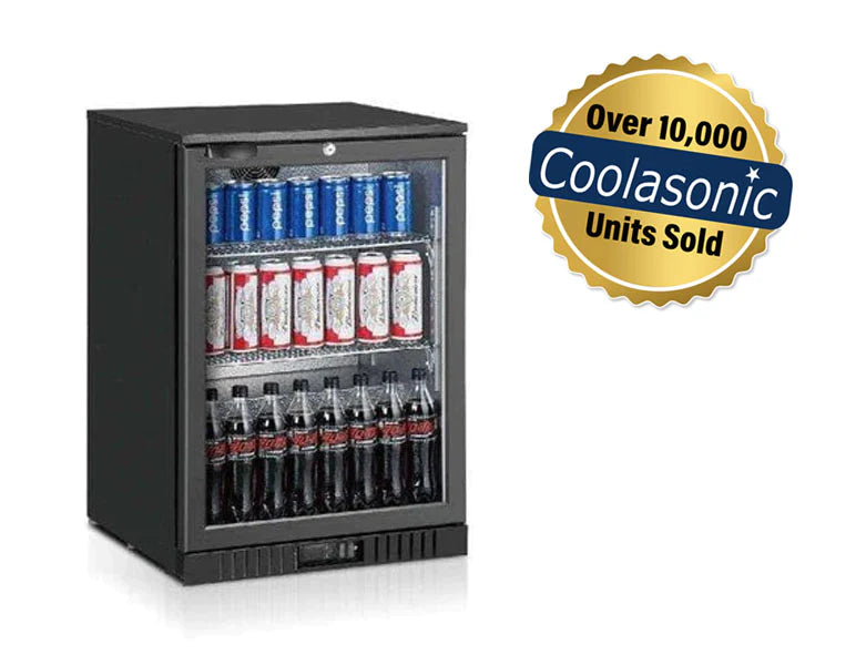 Coolasonic LG138H 23.5" Single Door Back Bar Cooler