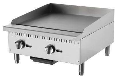 Omega ATTG-24 Natural Gas/Propane 24" Thermostatic Griddle (60,000 BTUs)