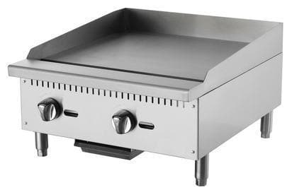 Omega ATMG-24 Natural Gas/Propane 24" Griddle - Omni Food Equipment