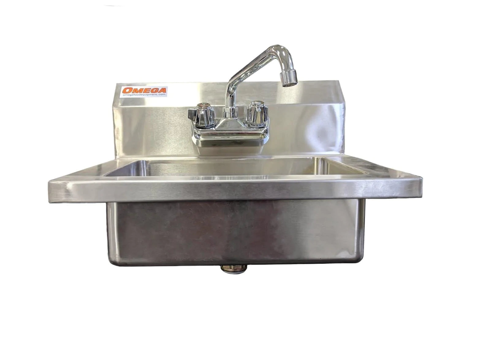 Omega SSHS15 Large Wall Mounted Hand Sink - Omni Food Equipment