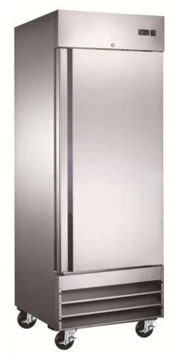 Canco SSF-540 Single Solid Door 29" Wide Stainless Steel Freezer