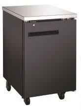 Canco BB-3024S Commercial 24" Single Swing Solid Door Back Bar Cooler