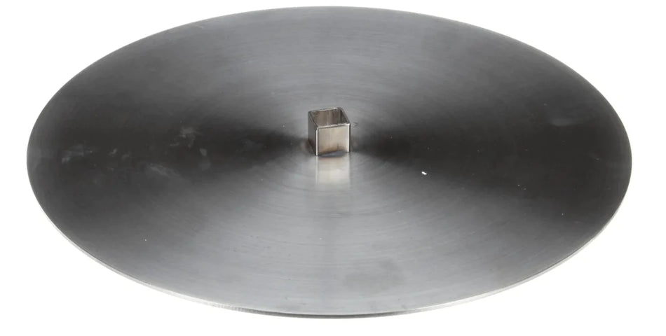 Omega Stainless Steel 10" Lower Disk Platform for Shawarma/ Doner Machine (81-V377)